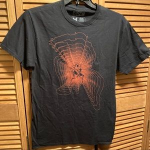 Marvel Lootwear Black & Orange Tee Shirt